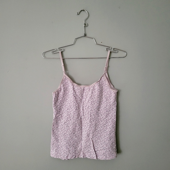 Body Bleu Pink Floral Camisole Cami Tank, size Small - Picture 2 of 5